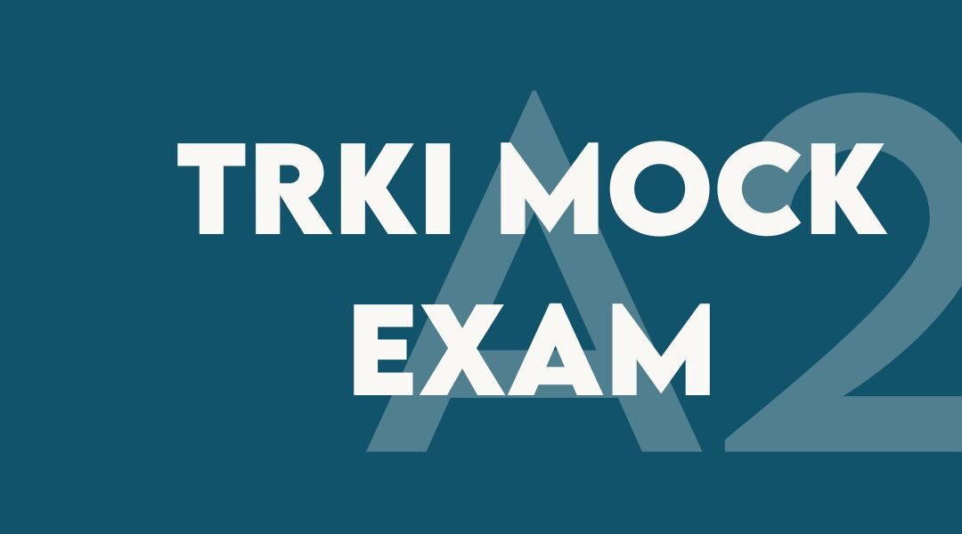 A2 TRKI mock exam