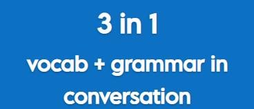 3 in 1: vocab + grammar in conversation (lesson 12)
