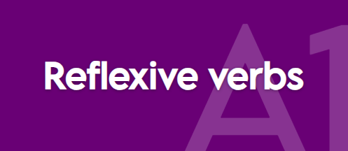 Get to grips with reflexive verbs level 1