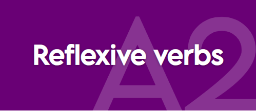 Get to grips with reflexive verbs level 2