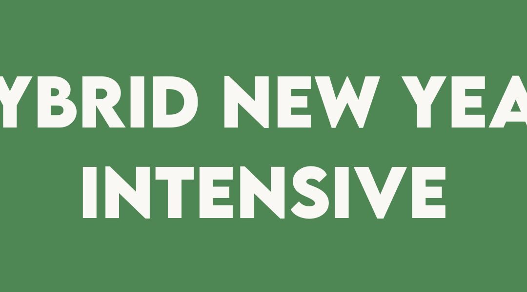 New Year intensive course for beginners